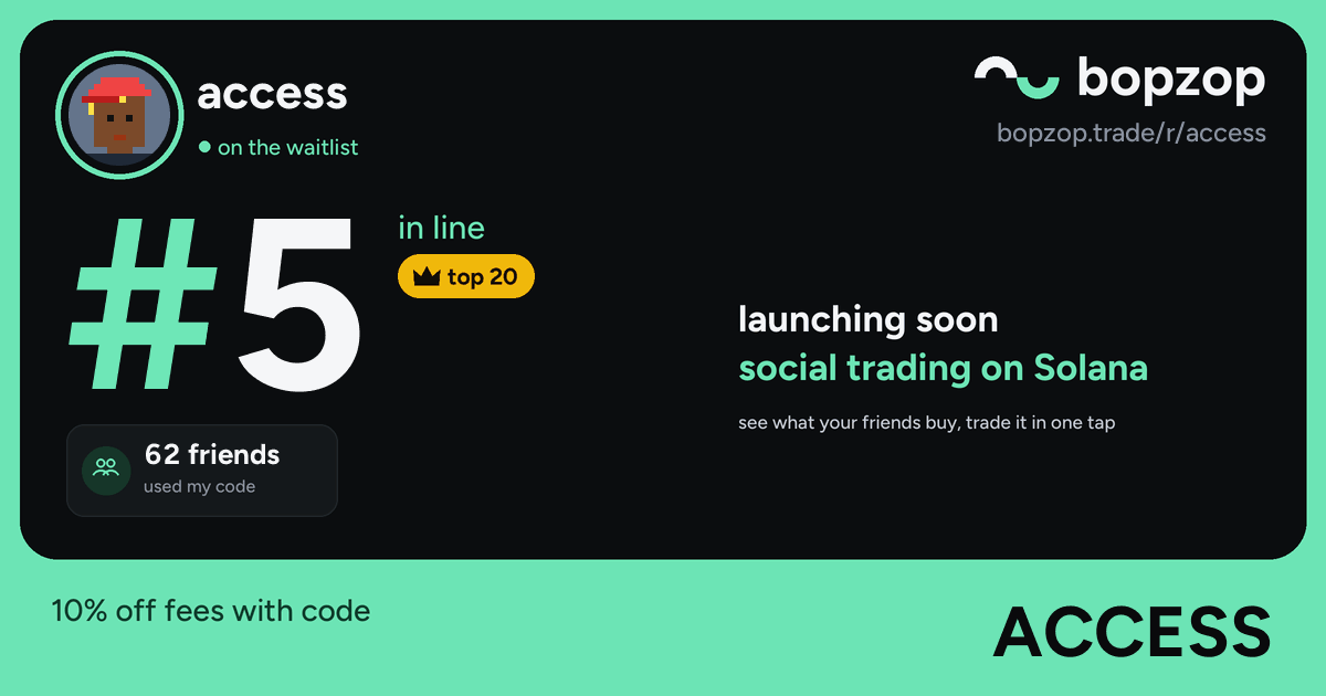 access’s bopzop card